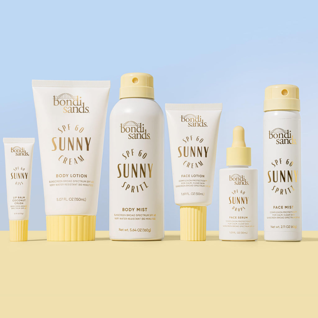 Bondi Sands Sunny Drops SPF 60 Face Serum – Hydrating, Oil-Free Broad Spectrum Sunscreen (1.01 fl oz)