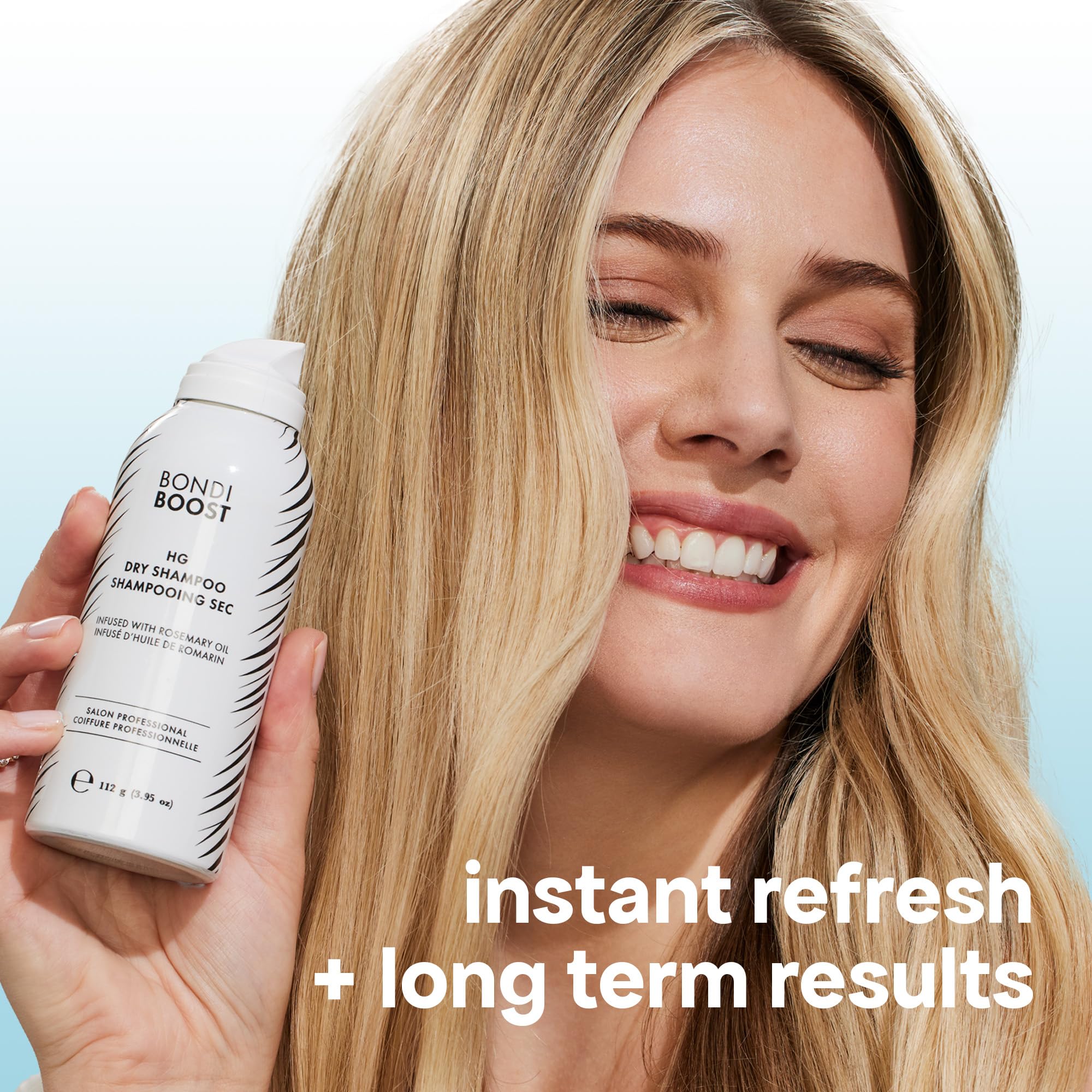 BONDIBOOST HG Dry Shampoo for Women & Men – Instant Cleanse, Volume Boost, Rosemary, 3.95 oz