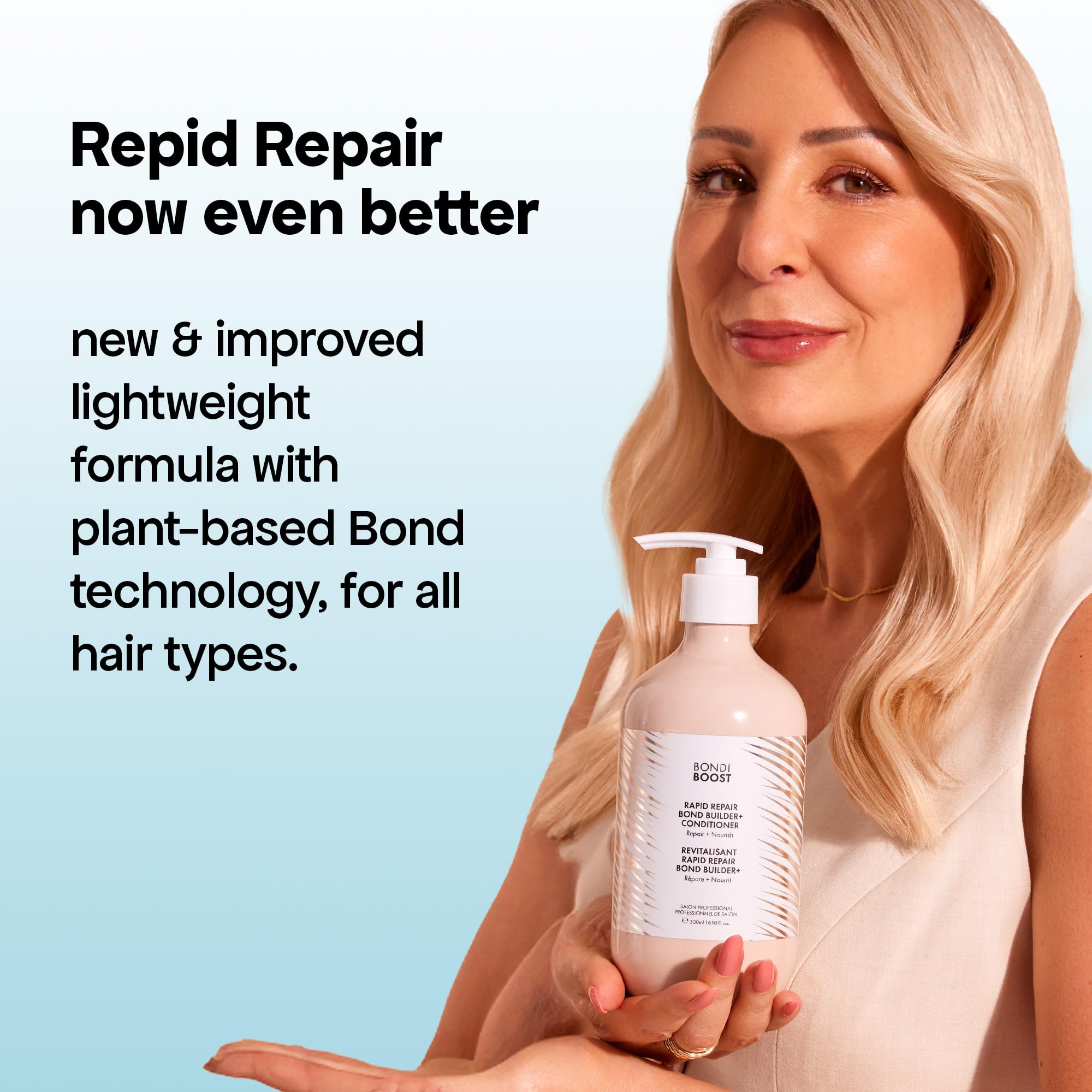 BONDIBOOST Rapid Repair Bond Builder + Conditioner – Strengthen & Hydrate Hair