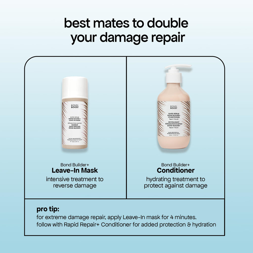 BONDIBOOST Rapid Repair Bond Builder + Conditioner – Strengthen & Hydrate Hair