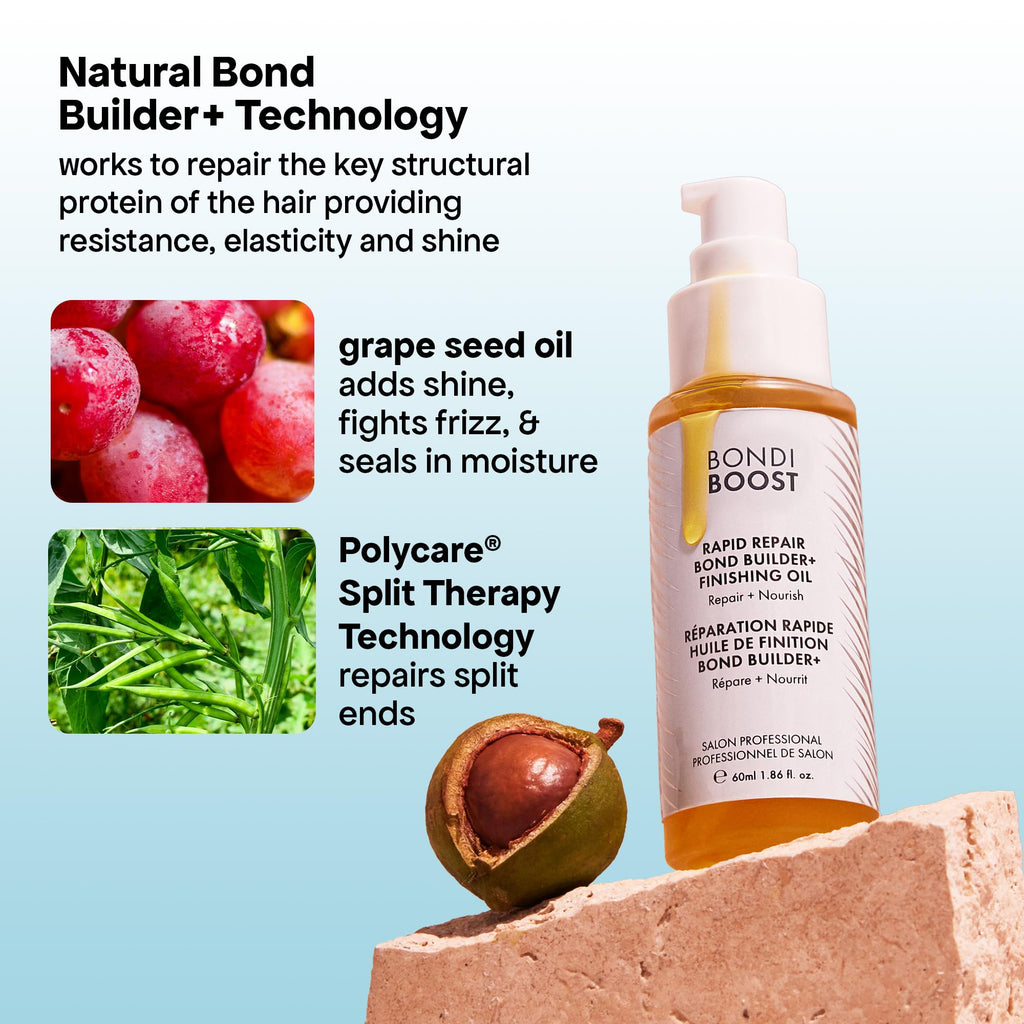 BONDIBOOST Rapid Repair Bond Builder Oil + Heat Protection | Strengthening & Shine