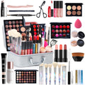 BONNIE CHOICE All-in-One Makeup Kit – Complete Bundle with Eyeshadow Palette, Brushes, Lipstick & More