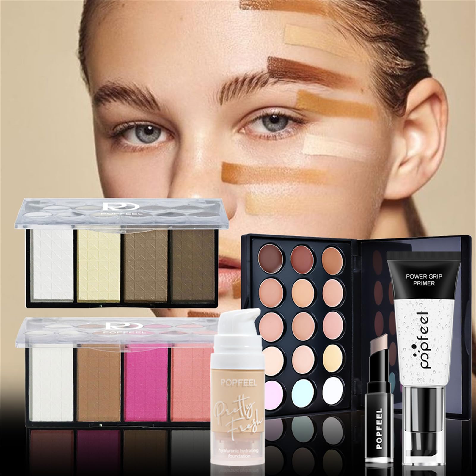 BONNIE CHOICE All-in-One Makeup Kit – Complete Gift Set for Women & Girls