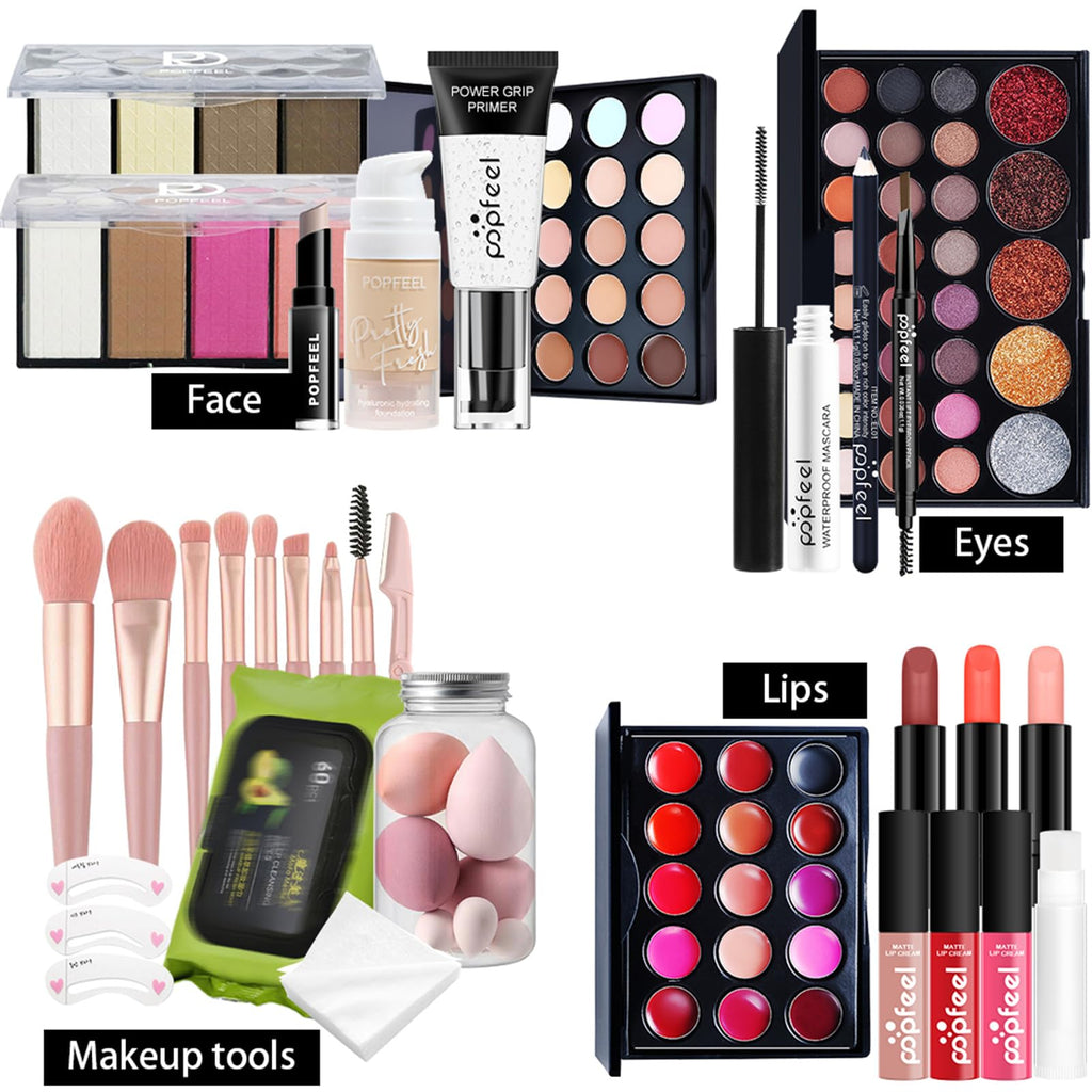BONNIE CHOICE All-in-One Makeup Kit – Complete Gift Set for Women & Girls