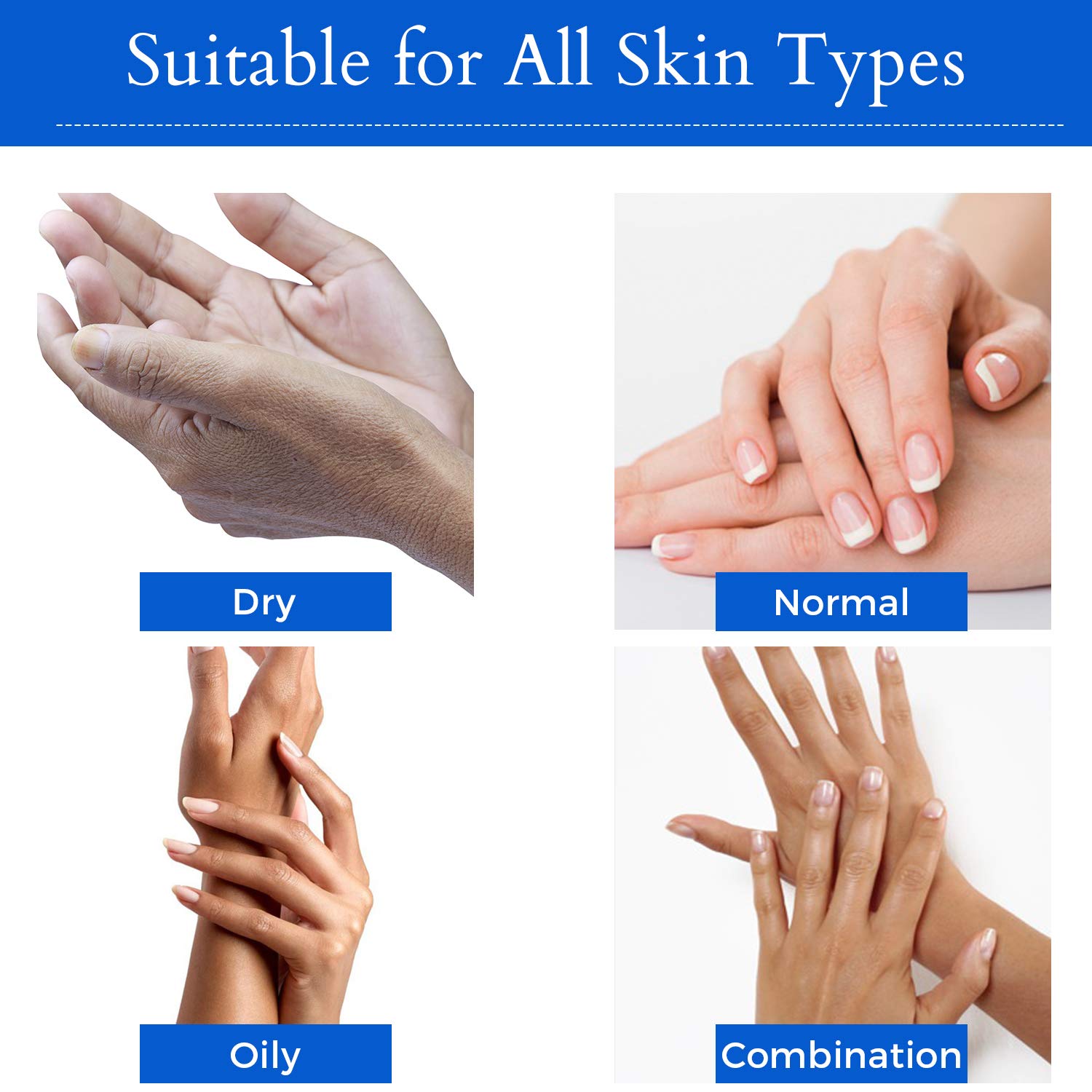 Borghese Deep Hydration Hand Sheet Masks (3 Pairs) – Hydration for Dry Hands