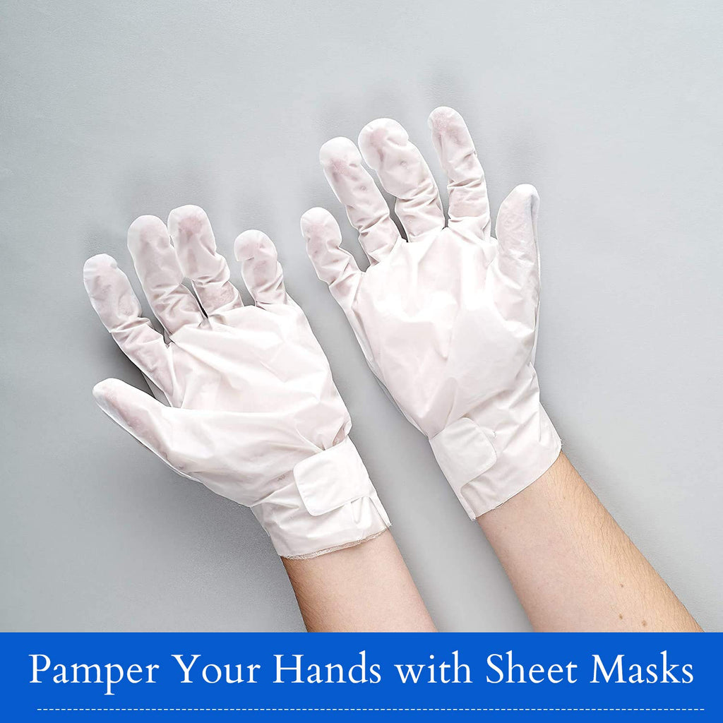 Borghese Deep Hydration Hand Sheet Masks (3 Pairs) – Hydration for Dry Hands