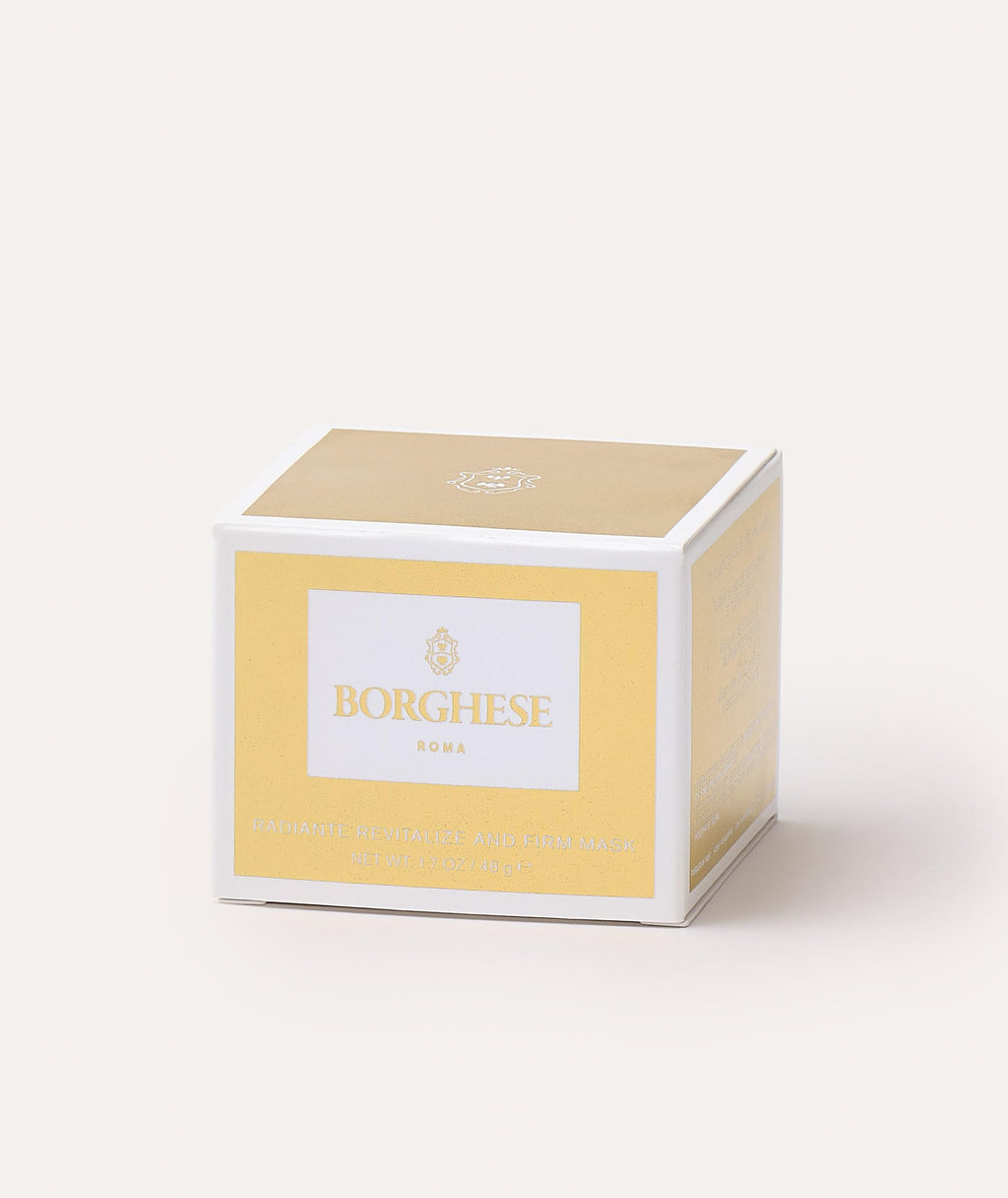 Borghese Radiante Revitalize & Firm Mask – Hydrating Anti-Aging Gel for Face, Neck & Décolletage