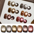 Born Pretty Cat Magnetic Eye Gel Nail Polish Kit – 6 Jelly Glass Polishes
