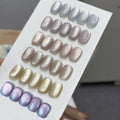 Born Pretty Cat Magnetic Gel Nail Polish Set – 6-Piece Jelly Gel Polish Kit