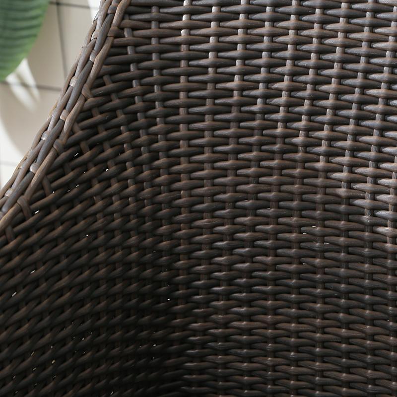 Bosco Rattan Garden Armchair And Ottoman, Indoor/ Outdoor Furniture