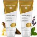 Botanic Tree Glycolic Acid Face Wash – 10% Glycolic & Salicylic Acid Cleanser, 2-Pack (6 fl oz each)