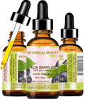 Botanical Beauty Acai Berry Oil – 100% Pure Virgin Unrefined Cold-Pressed Carrier Oil, 1 oz