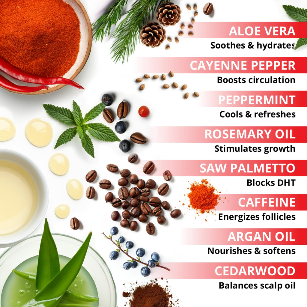 Botanical Green Care Saw Palmetto Cayenne Conditioner | Thickening for Thinning Hair