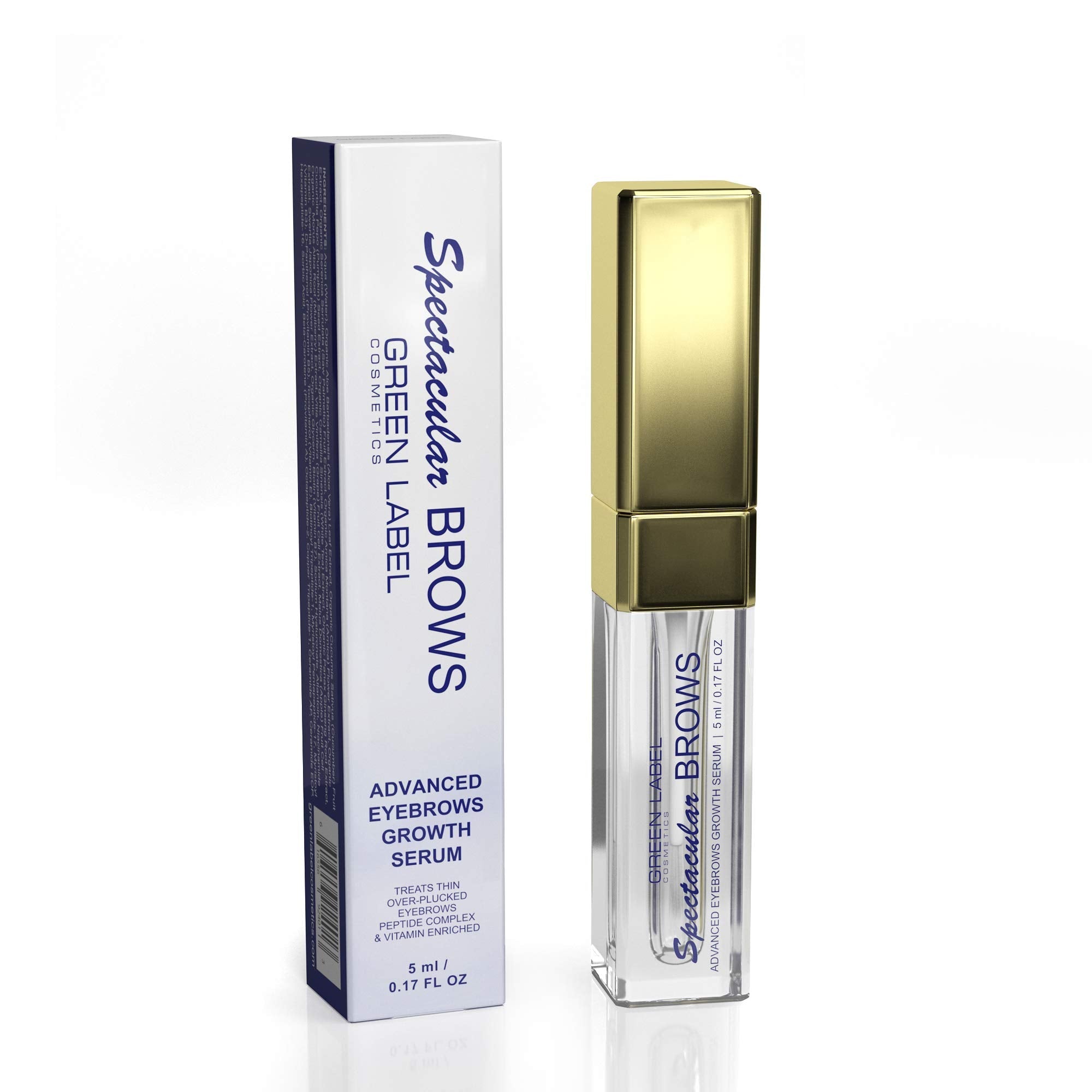 Spectacular BROWS Brow Growth Serum by Botanical Green Care — Natural Biotin & Peptide Formula