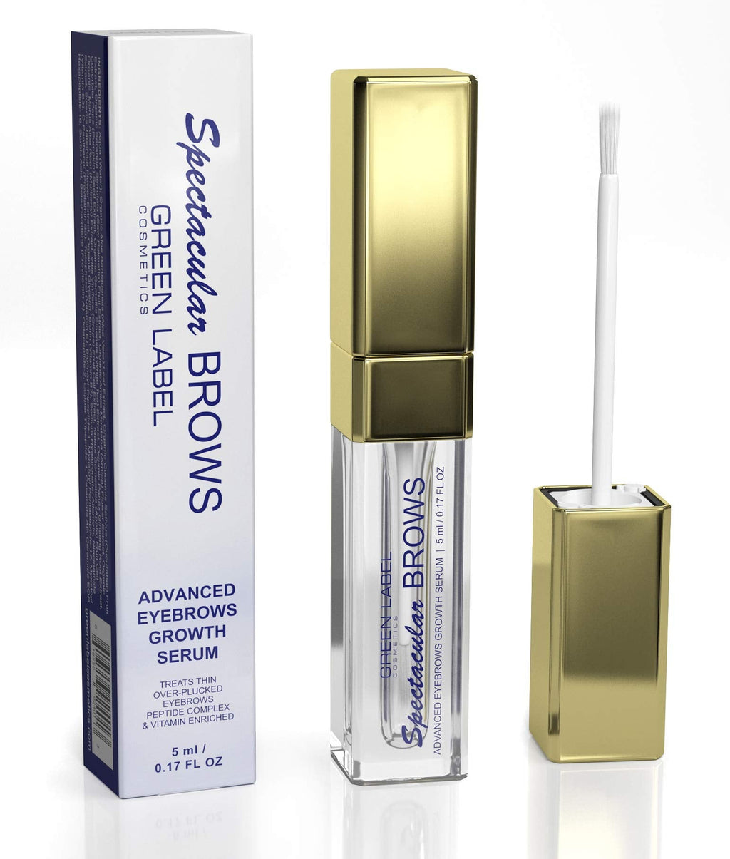 Spectacular BROWS Brow Growth Serum by Botanical Green Care — Natural Biotin & Peptide Formula