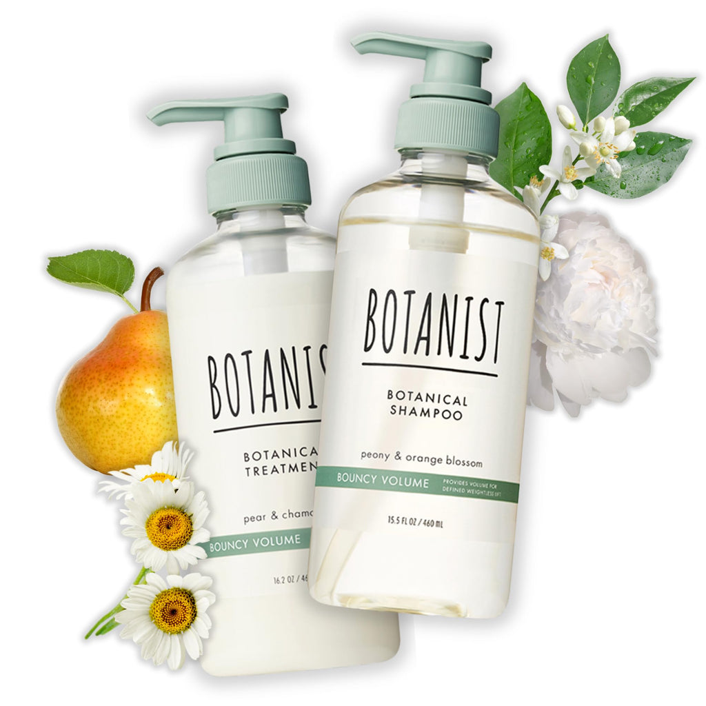 Botanist Bouncy Volume Shampoo & Conditioner for Curly Hair – Keratin, Collagen, Honey & Jojoba, 31.7 oz
