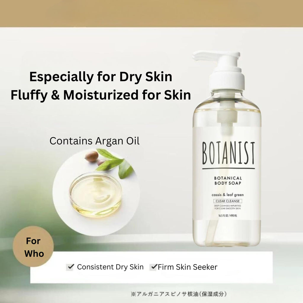 Botanist Organic Body Wash & Shampoo Set — Hydrating, Sulfate-Free, Japanese Keratin & Honey