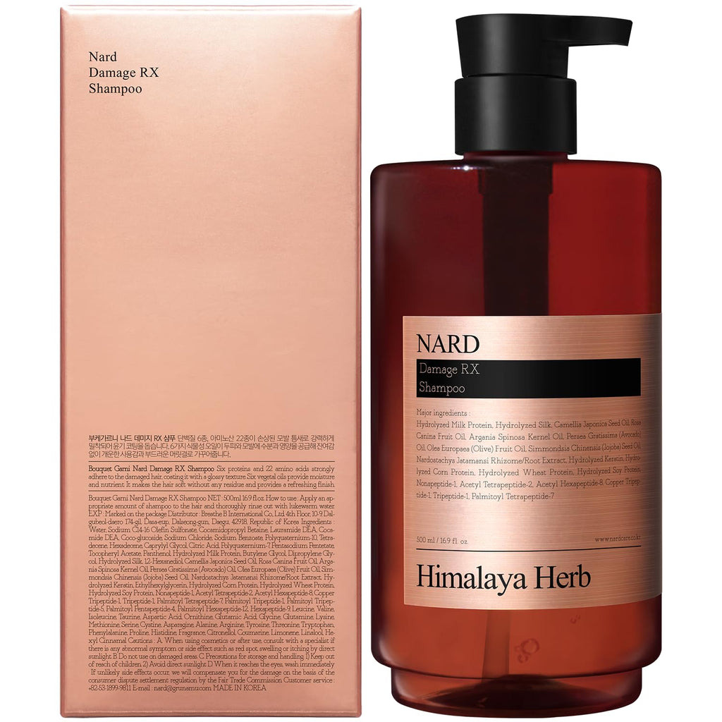 NARD RX Shampoo 16.9 oz – Soften, Tangle-Free Hair | Bouquet Garni NARD