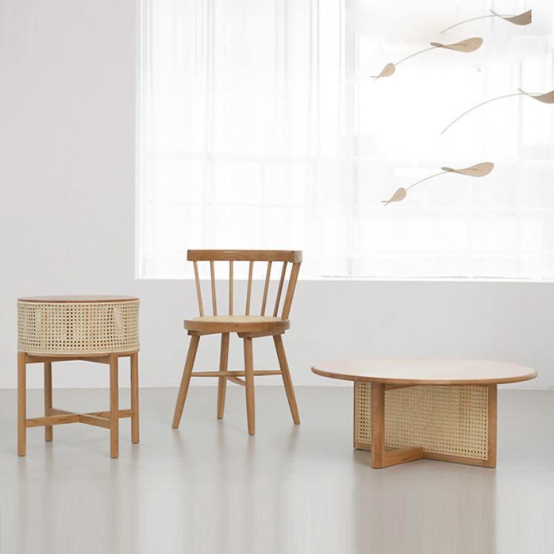 Bowden Rattan Side Table