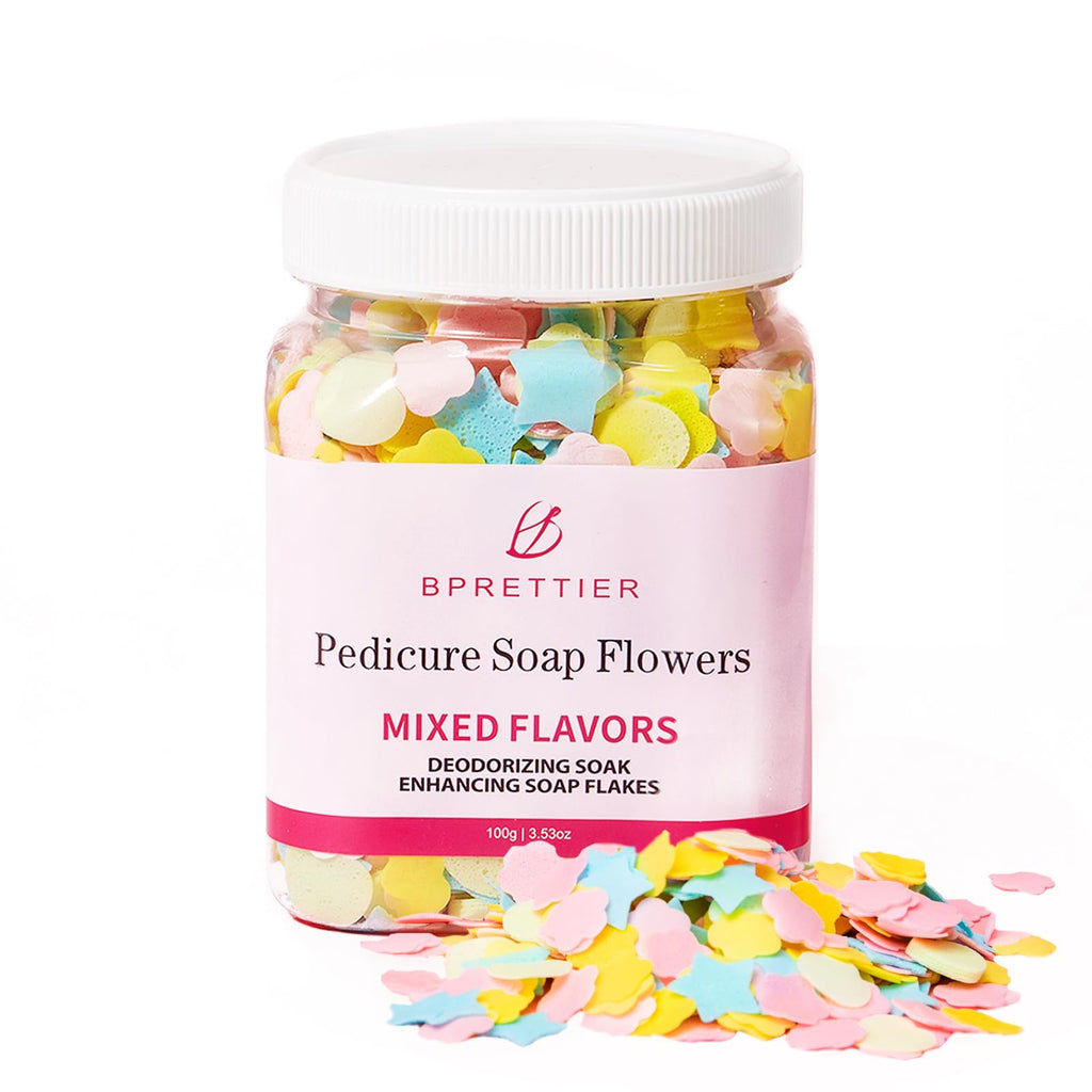 BPrettier Pedicure Soap Flowers Foot Soak – Rose Scent, 100g
