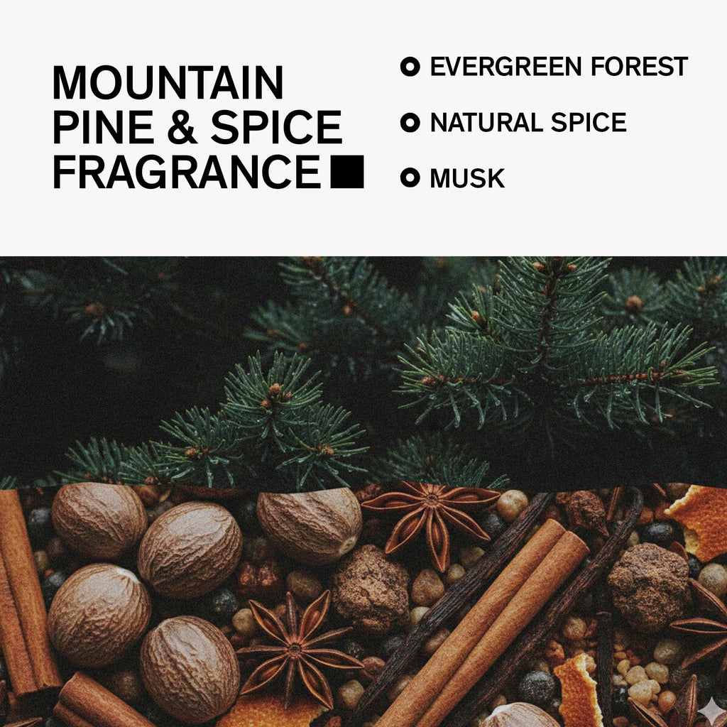 Bravo Sierra Aluminum-Free Deodorant for Men | 3-Pack Mountain Pine & Spice