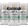Bravo Sierra Aluminum-Free Deodorant for Men | 3-Pack Mountain Pine & Spice