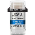 Bravo Sierra Aluminum-Free Deodorant for Men – Tonka Bean & Lemon, 3.2 oz