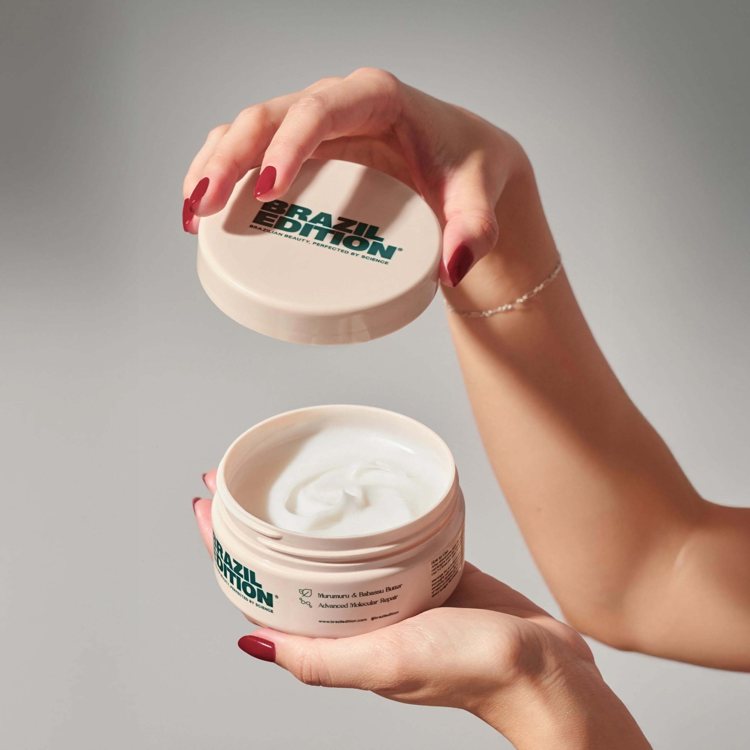 BRAZIL EDITION Restorative Peptide Hair Mask – 2-Minute Deep Repair, Hydration & Shine (7 oz)