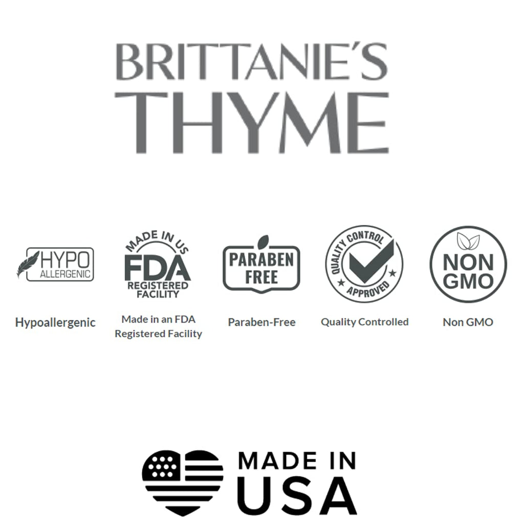 Brittanie's Thyme Pure Organic Castile Soap Refill with Frankincense — 1 Gallon | Vegan, Gluten-Free, Non-GMO