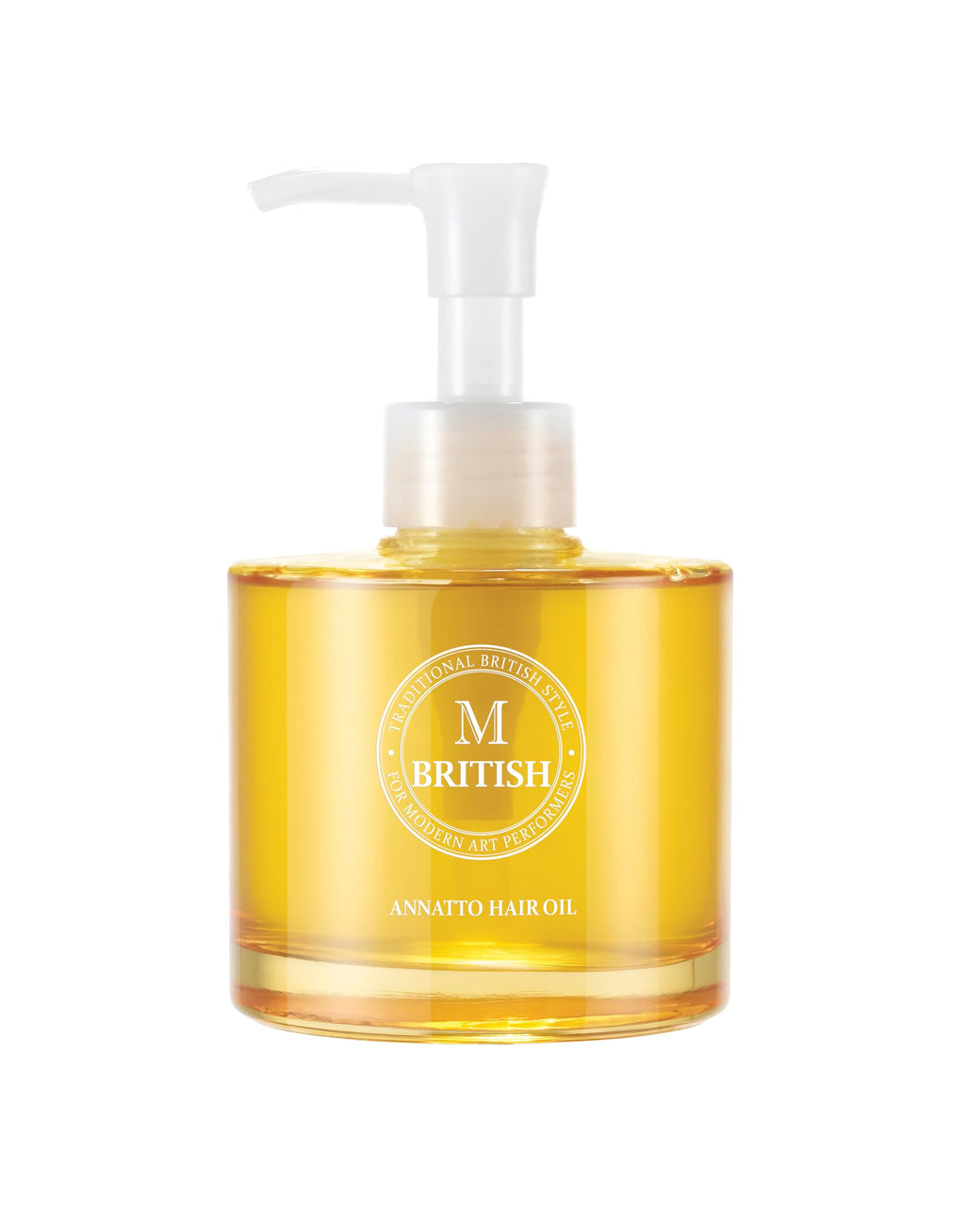 BRITISH M Annatto Hair Oil – Frizz-Free Shine, Deep Hydration, UV Protection for All Hair Types