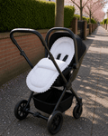 Universal Broderie Anglaise Car Seat Footmuff / Cosy Toes