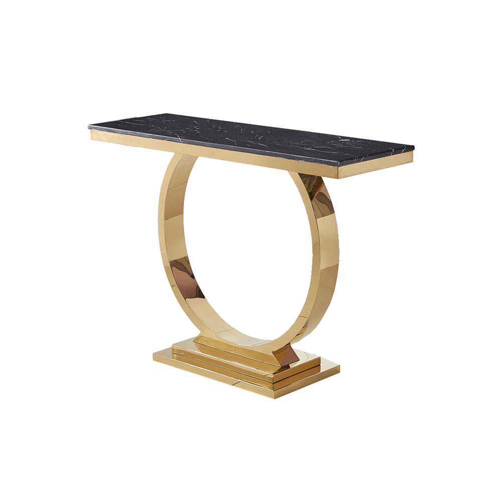 Brody Console Table, Black