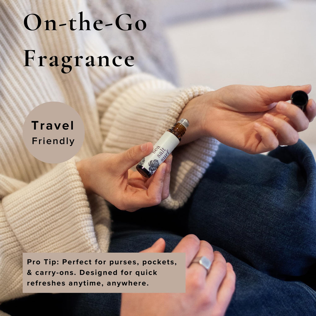 BROKEN TOP Roll-On Perfume | Natural Jojoba & Essential Oils | Sea Salt Surf