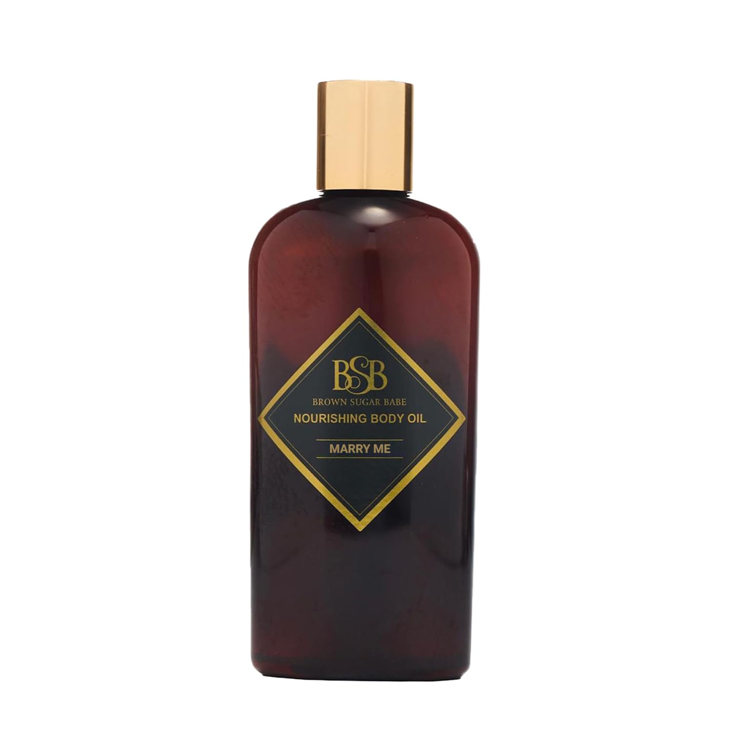 Brown Sugar Babe Marry Me Body Oil – Black Currant & Freesia, Paraben Free, Made in USA