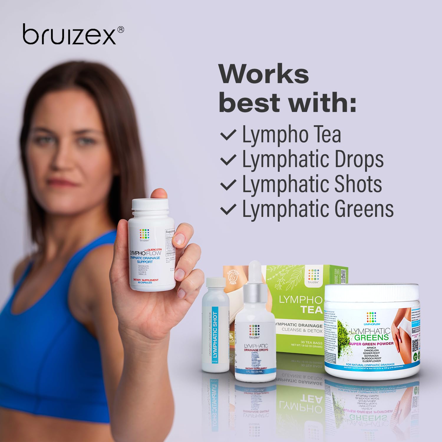 Bruizex Arnica Montana Bath Salts – Lymphatic Drainage & Epsom Bath Soak (1 lb)