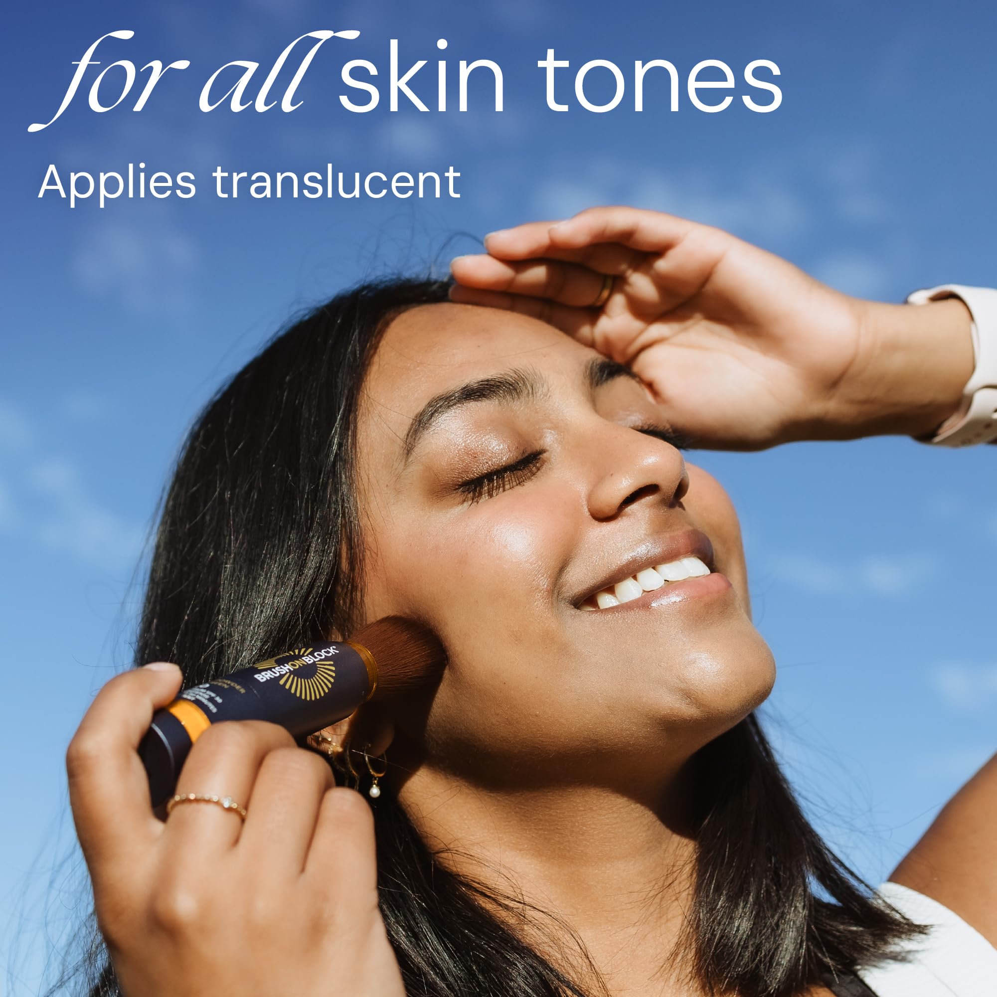 Brush On Block Mineral Sunscreen Powder Refill SPF 30 — Natural, Reef-Friendly, Sensitive Skin Safe