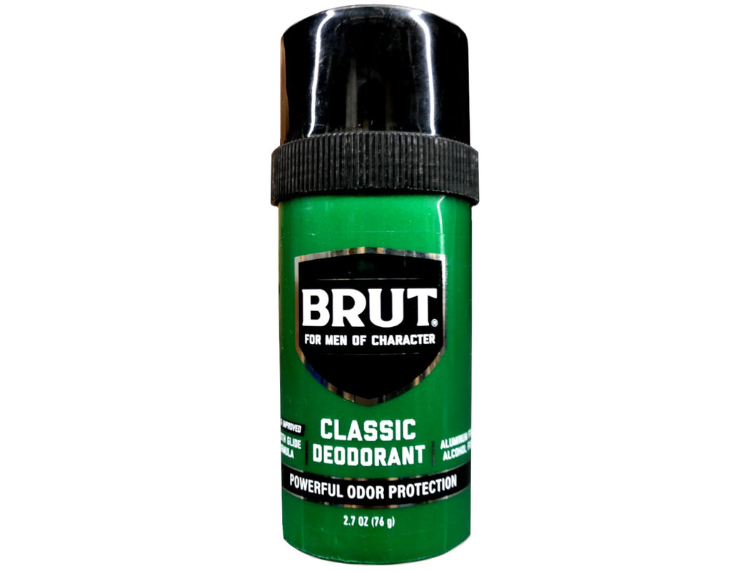 BRUT Classic Round Stick Deodorant – Pack of 12, 2.7 oz | All-Day Freshness