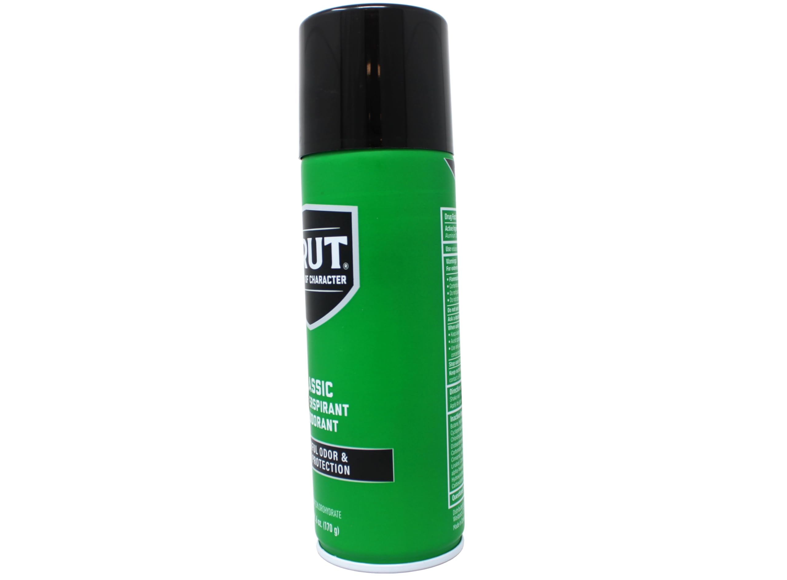 BRUT Classic 6oz Anti-Perspirant Deodorant Spray — Pack of 4 | 24-Hour Odor and Wetness Protection