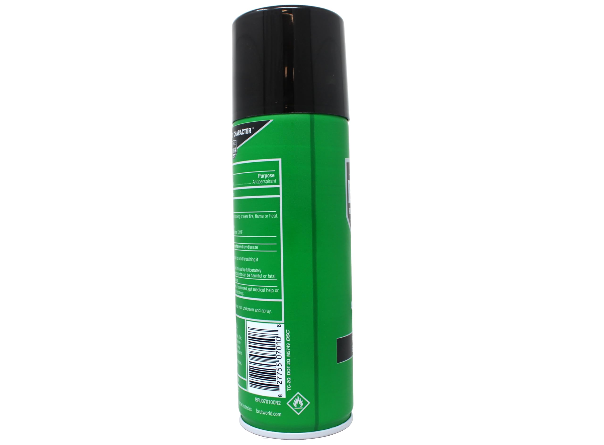 BRUT Classic 6oz Anti-Perspirant Deodorant Spray — Pack of 4 | 24-Hour Odor and Wetness Protection