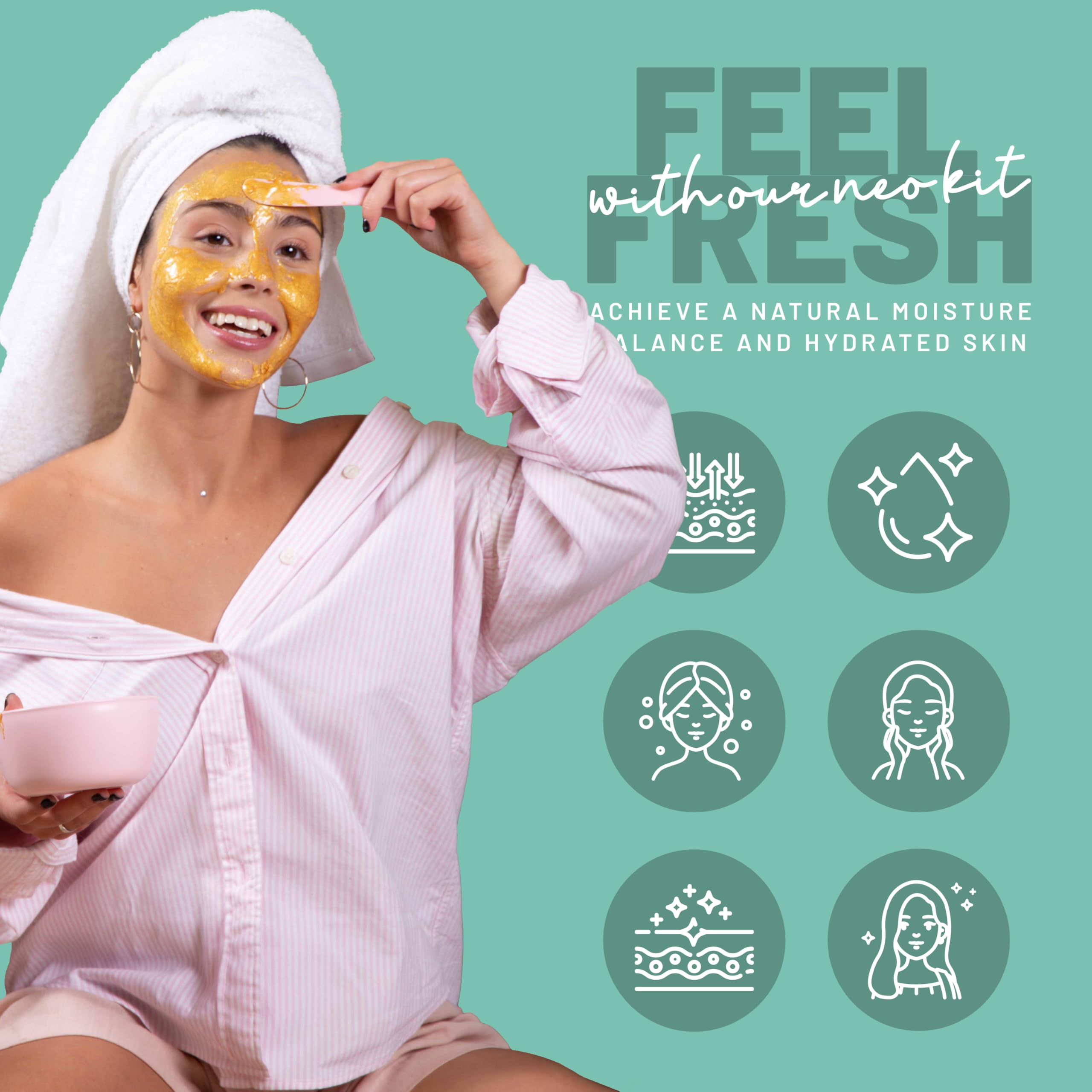 BRÜUN Peel-Off Jelly Mask NEO Set – 10 Treatments (Chocolate, Aloe Vera, Avocado & More)