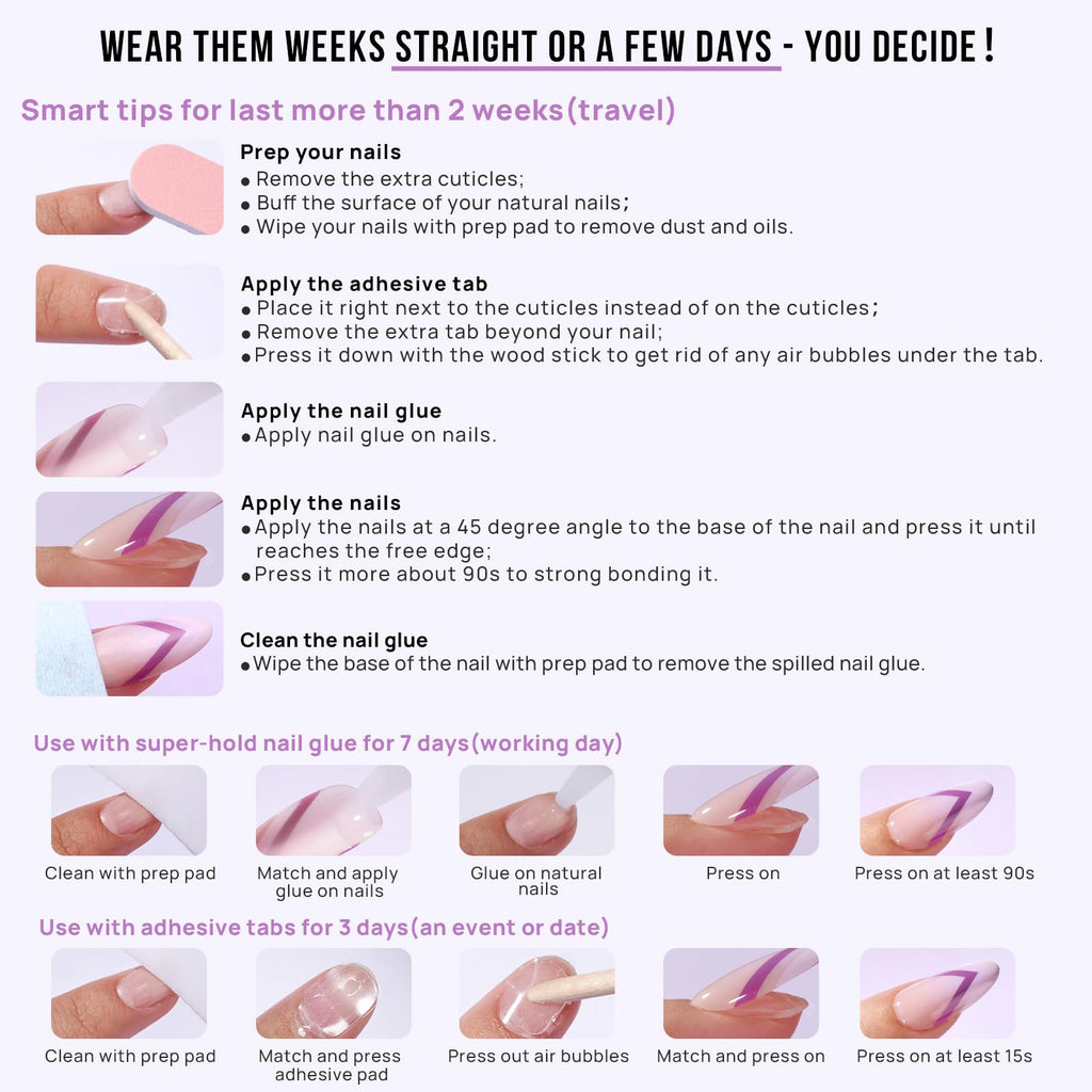 BTArtbox Press On Nails Short – Dark Green Short Oval Gel Nails (16 Sizes)