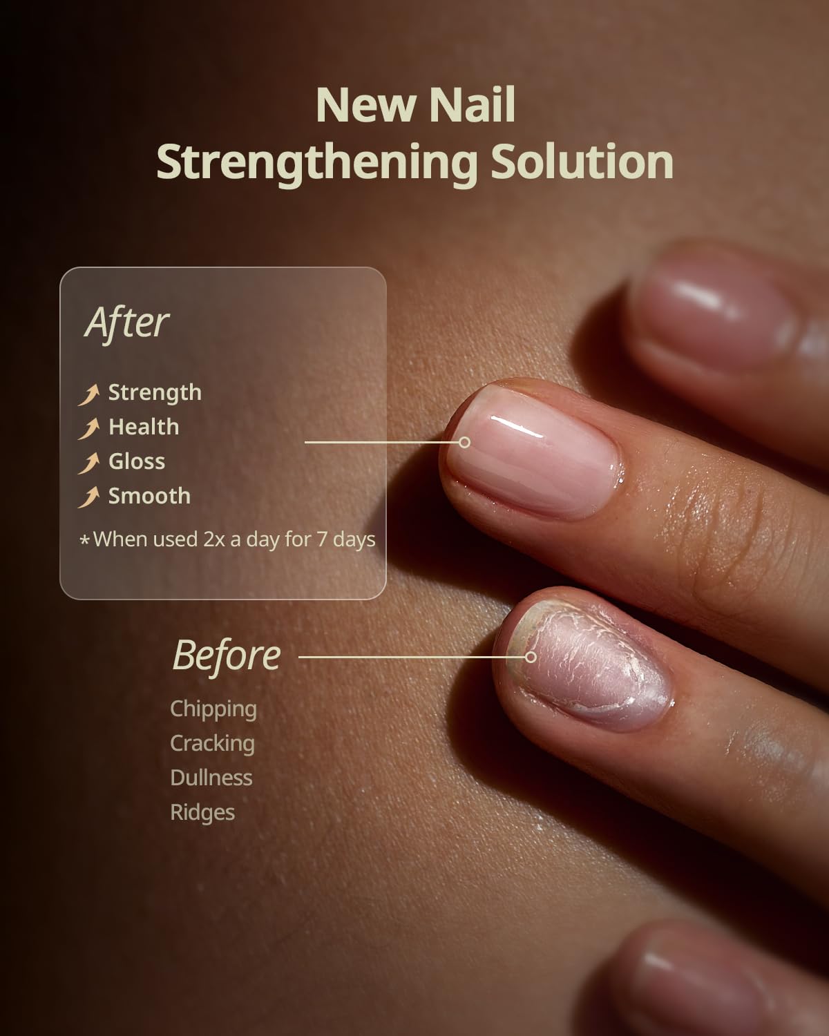 BTARTBOXNAILS Naillush Nail Strengthener & Growth – Repair & Strengthen Nails (15ml)