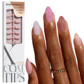 BTArtboxNails XCOATTIPS Bare 5-Shades Nude Press-On Nails – 4-Week Wear, Easy Apply