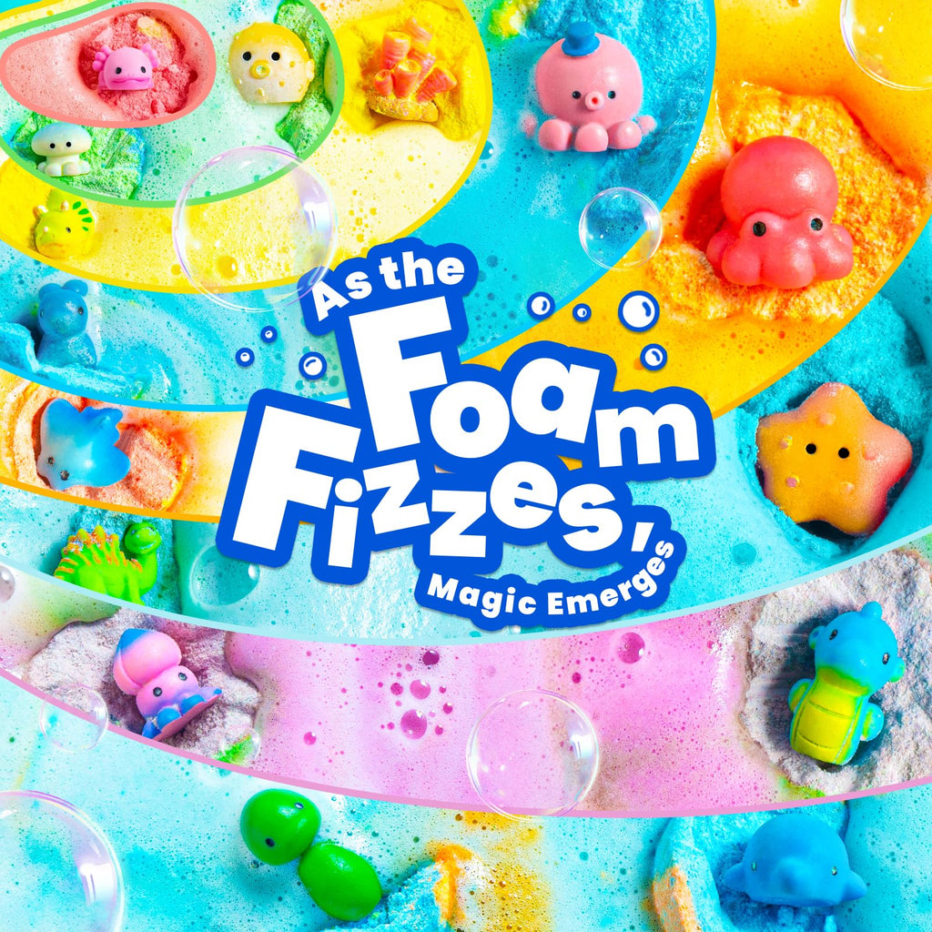 BubbleTail Kids Bath Bombs – 28 Surprises, 14 Scents, Safe & Colorful Bath Fun