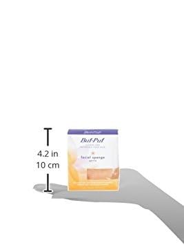 Buf-Puf Gentle Facial Sponge – Dermatologist-Developed Daily Cleanse & Exfoliation, 6 Count