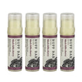 BUFF BAR Pure Bison Tallow Lip Balm – Black Hills Cherry, 4-Pack | Moisturizing, Non-Habit Forming