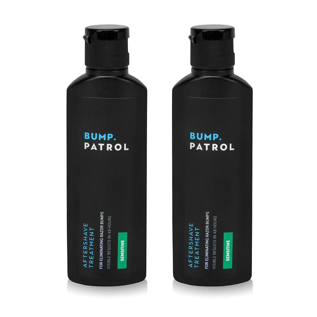 Bump Patrol Sensitive Strength Aftershave Formula – Gentle, Alcohol-Free Razor Bump Solution (2 oz x 2 Pack)
