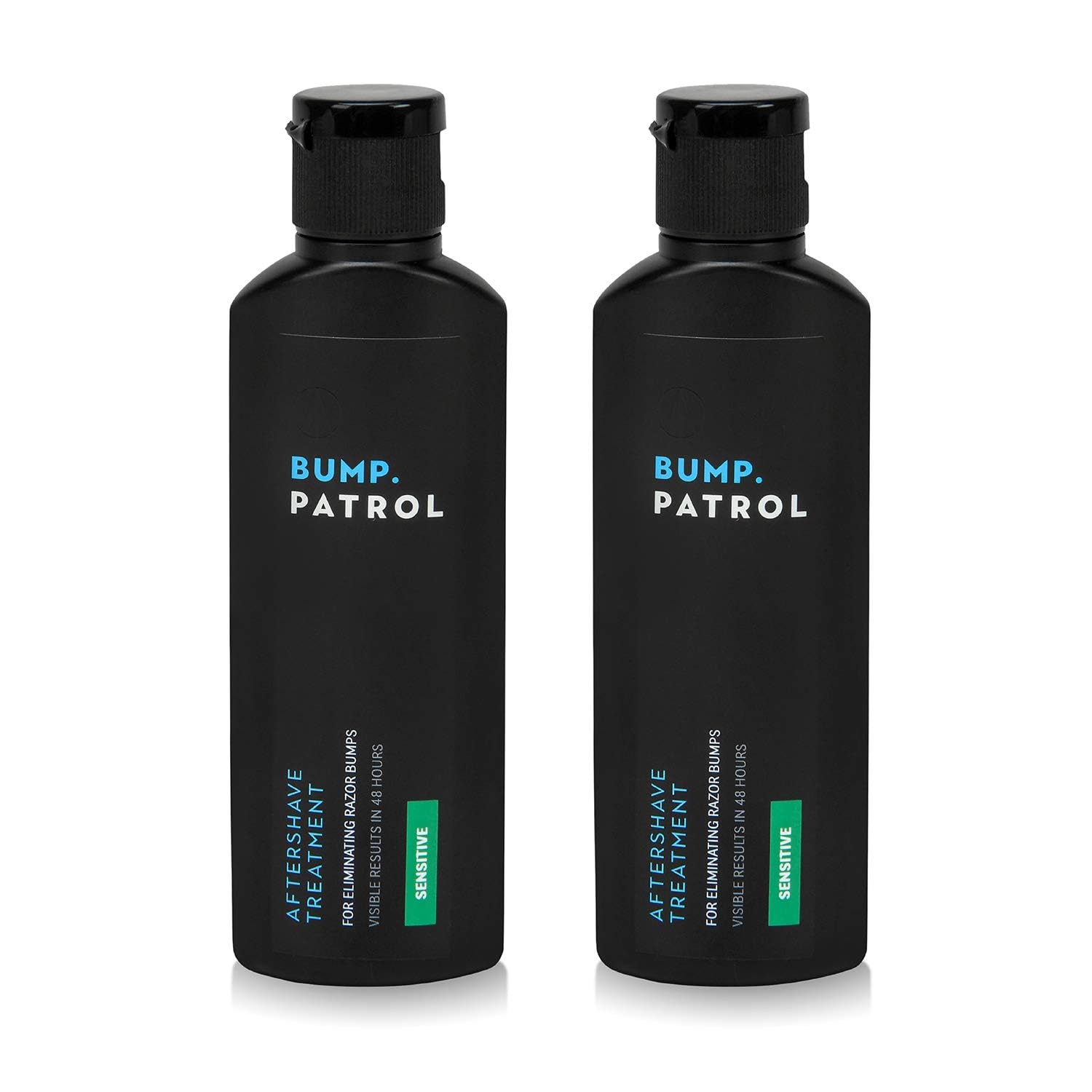 Bump Patrol Sensitive Strength Aftershave Formula – Gentle, Alcohol-Free Razor Bump Solution (2 oz x 2 Pack)