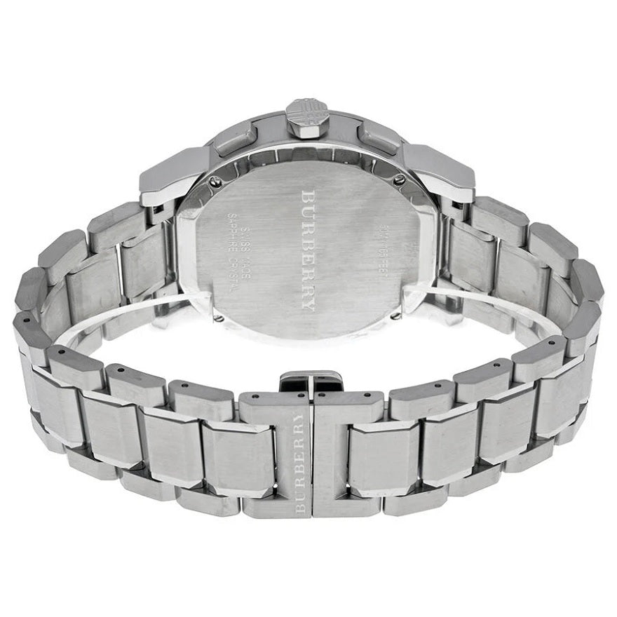 Burberry BU9350 The City Men's Silver Chronograph Watch