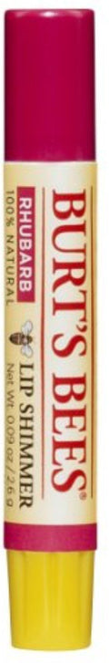 Burt's Bees Lip Shimmer Rhubarb – Pack of 5 (0.09 oz Each)